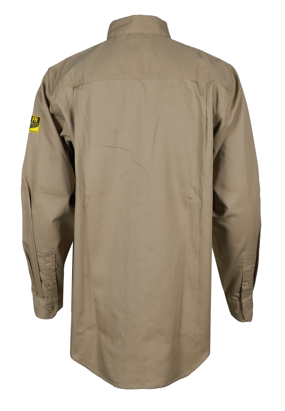 NKE FR SHIELD WORK BUTTON SHIRT - KHAKI