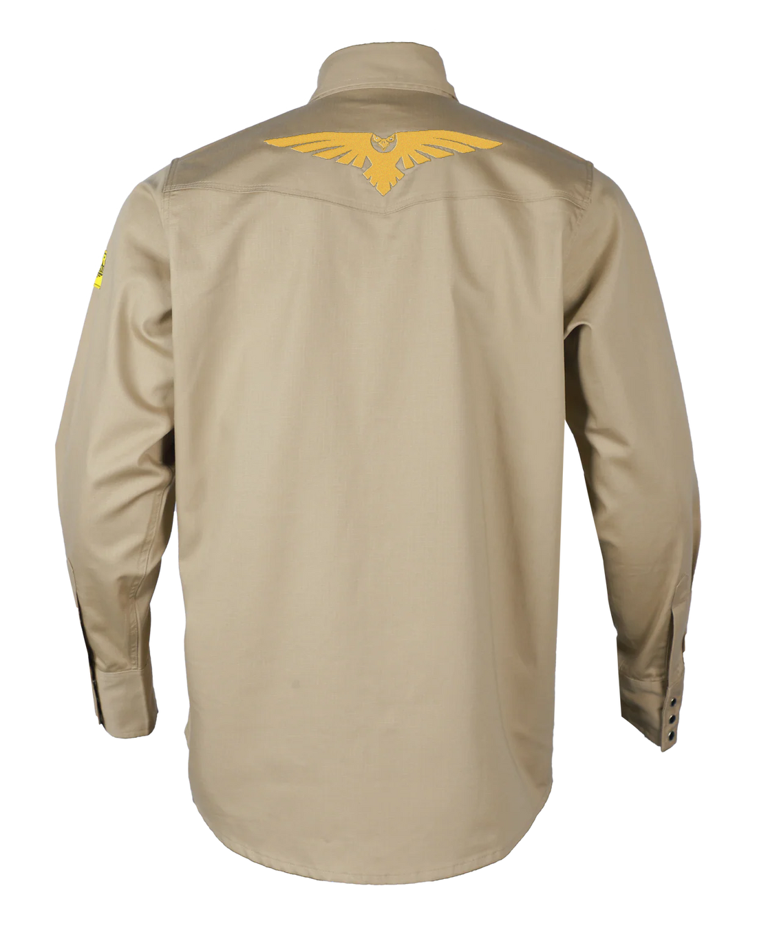 NKE FR GOLDEN EAGLE CREST WORK SNAP SHIRT - KHAKI