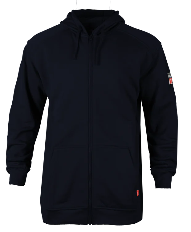 NKE FR FULL ZIPPER HOODIE - NAVY