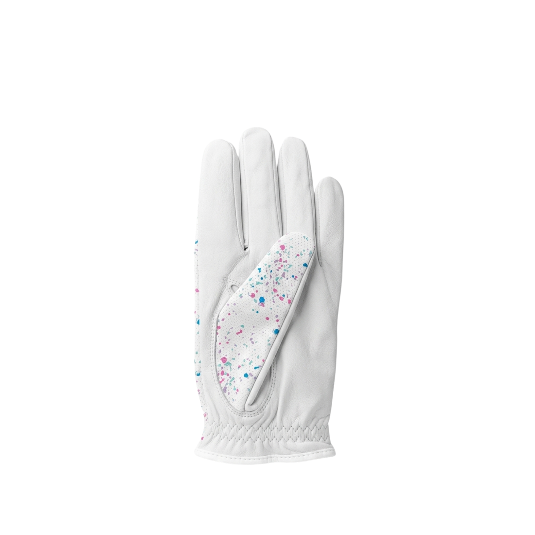 White Paint Splatter Golf Glove