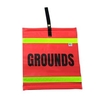 Hi-Visiblity Green Ground Flags