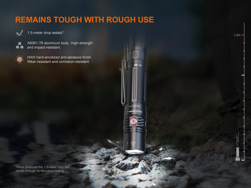 Load image into Gallery viewer, Fenix PD36R V2 Compact Rechargeable Tactical Flashlight - 1700 Lumens
