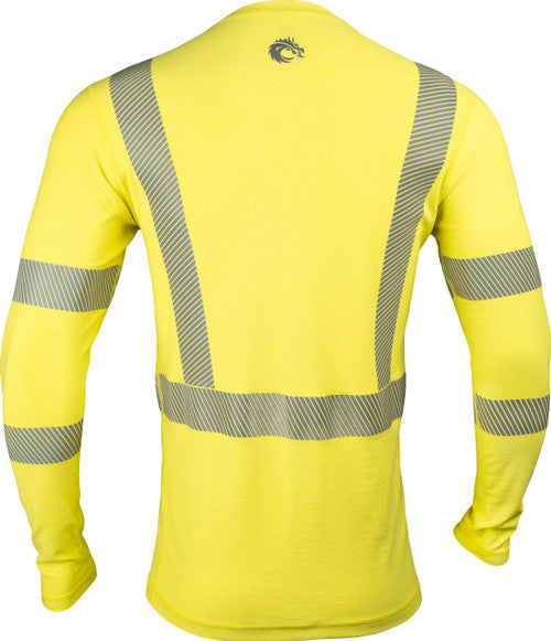 Pro Dry Tech LS Hi-Vis FR Yellow Shirt