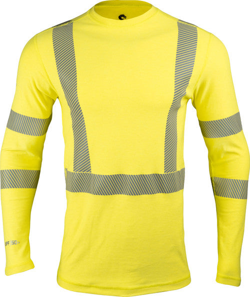 Pro Dry Tech LS Hi-Vis FR Yellow Shirt