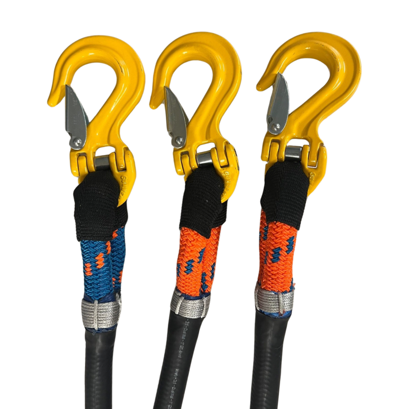 Load image into Gallery viewer, Arbo Space 5/8&quot; Crane Sling Kit W/ Hooks
