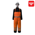 PRO ARC FR/ARC CAT 3  -60 Arctic Thermal Protection  High Visibility Rainwear/Outerwear Bib Trouser Orange/Navy