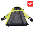 PRO ARC FR/ARC CAT 3  -60 Arctic Thermal Protection  High Visibility Rainwear/Outerwear Coat Yellow/Navy