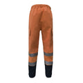 PRO ARC FR/ARC CAT 3 Breathable High Visibility Rainwear Over Women Trouser Orange/Navy