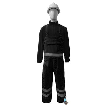 EXTREME GORE-TEX PYRAD® CAT 3 FR/ARC Rated Breathable Rainwear Bib Trouser Black