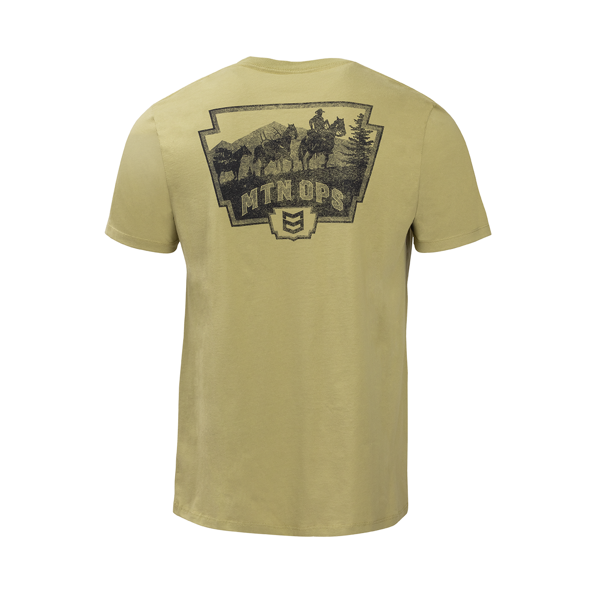 PACK LINE TEE - Green Olive / XXL