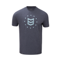 PATRIOT TEE - Heather Navy / 3XL