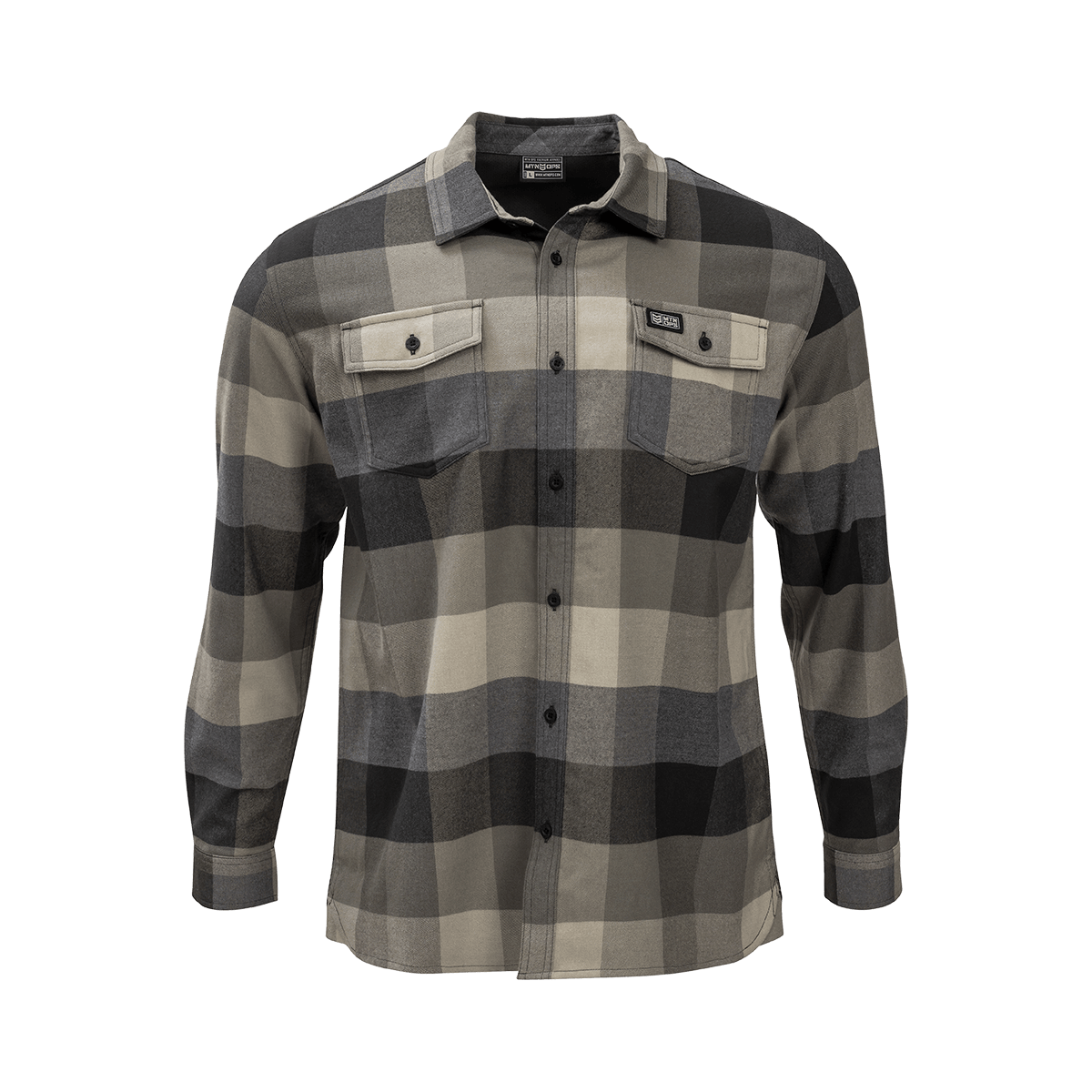 PINYON FLANNEL - Driftwood / 3XL