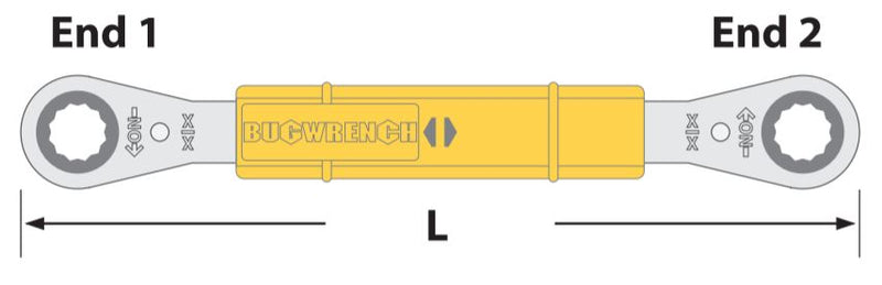 Load image into Gallery viewer, Rauckman 1/2&quot; &amp; 9/16&quot; Bug Wrench - (49-BW2212)
