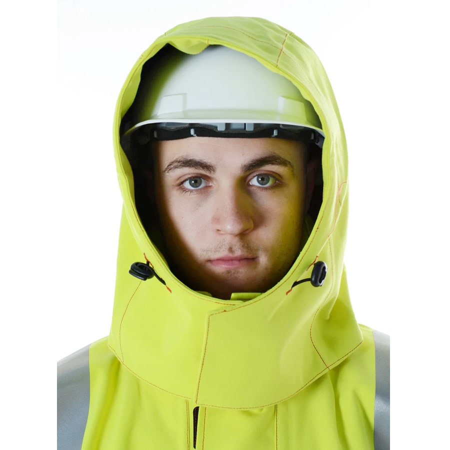 EXTREME GORE-TEX PYRAD® CAT 3 FR/ARC Rated Breathable High Visibility Rainwear Bomber Jacket Yellow/Black