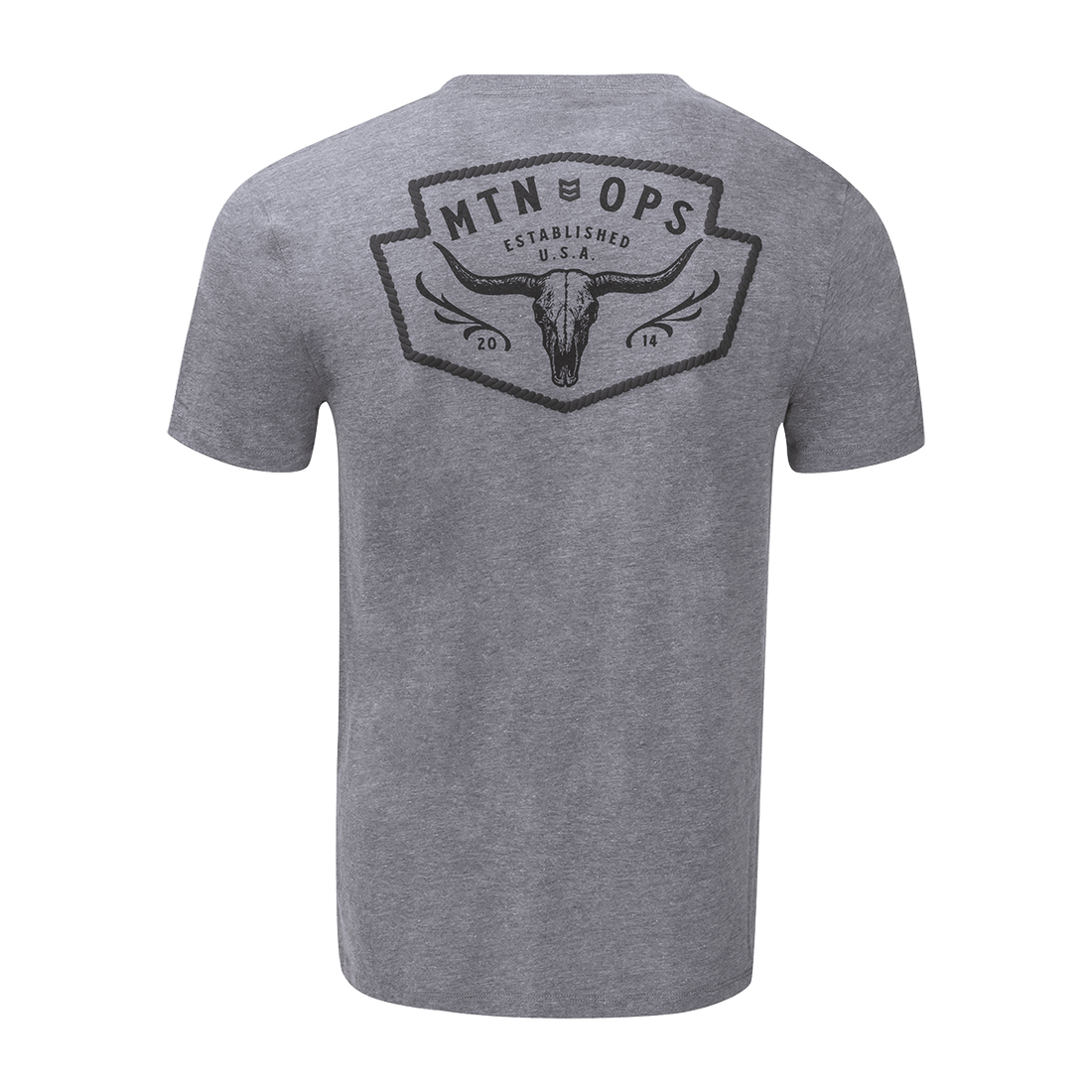 ROPED TEE - Heather Gray / XXL