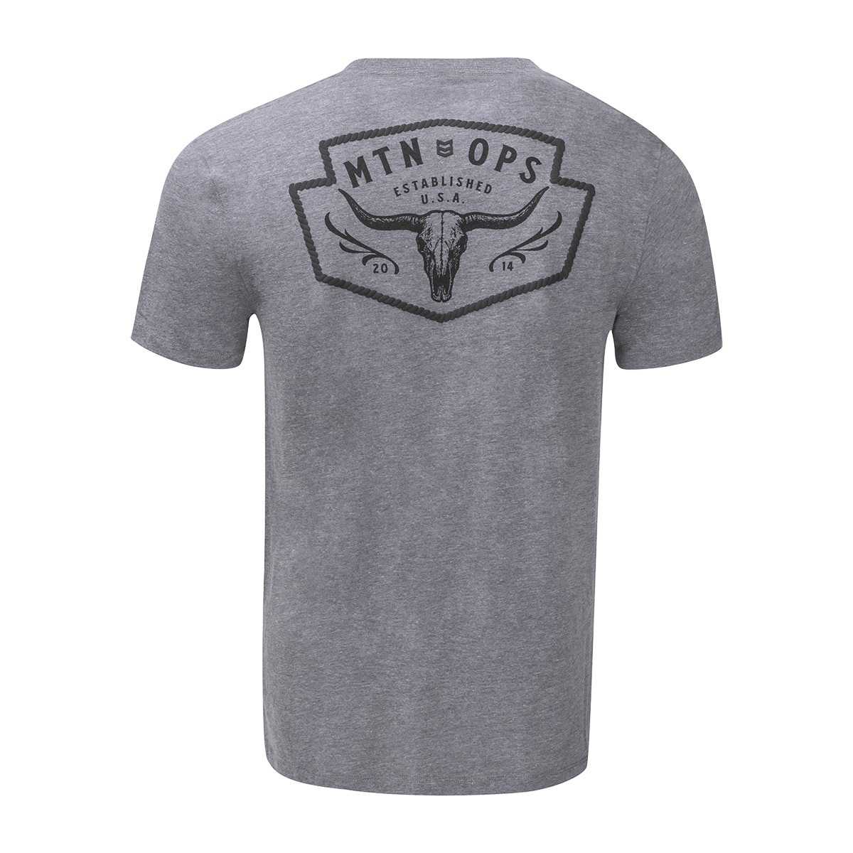 ROPED TEE - Heather Gray / XXL