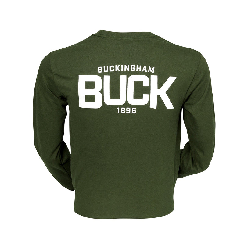 Load image into Gallery viewer, Buckingham Logo Long Sleeve Shirt - Shirt1
