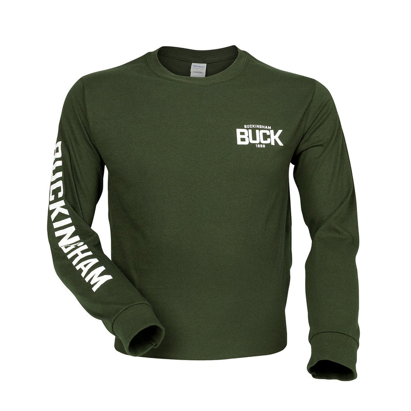 Load image into Gallery viewer, Buckingham Logo Long Sleeve Shirt - Shirt1
