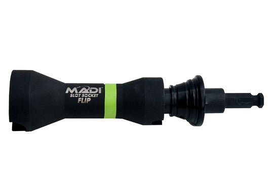 Compact Double Slot Socket Flip With Secure Lock Adapter