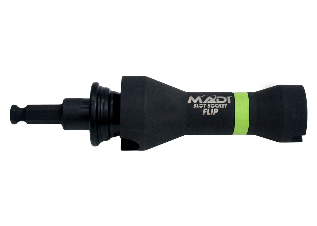 Compact Double Slot Socket Flip With Secure Lock Adapter