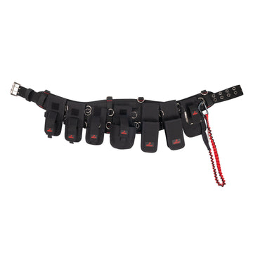 Scaffolders Belt Kit - 7 Tool Retractable with Tool Connector Kits