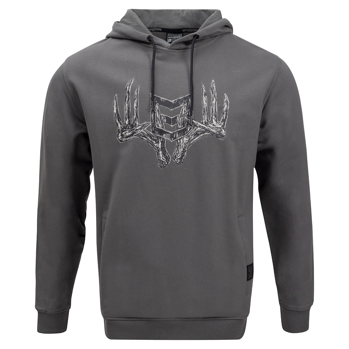 SCRAPER HEAVYWEIGHT HOODIE - Charcoal / 3XL