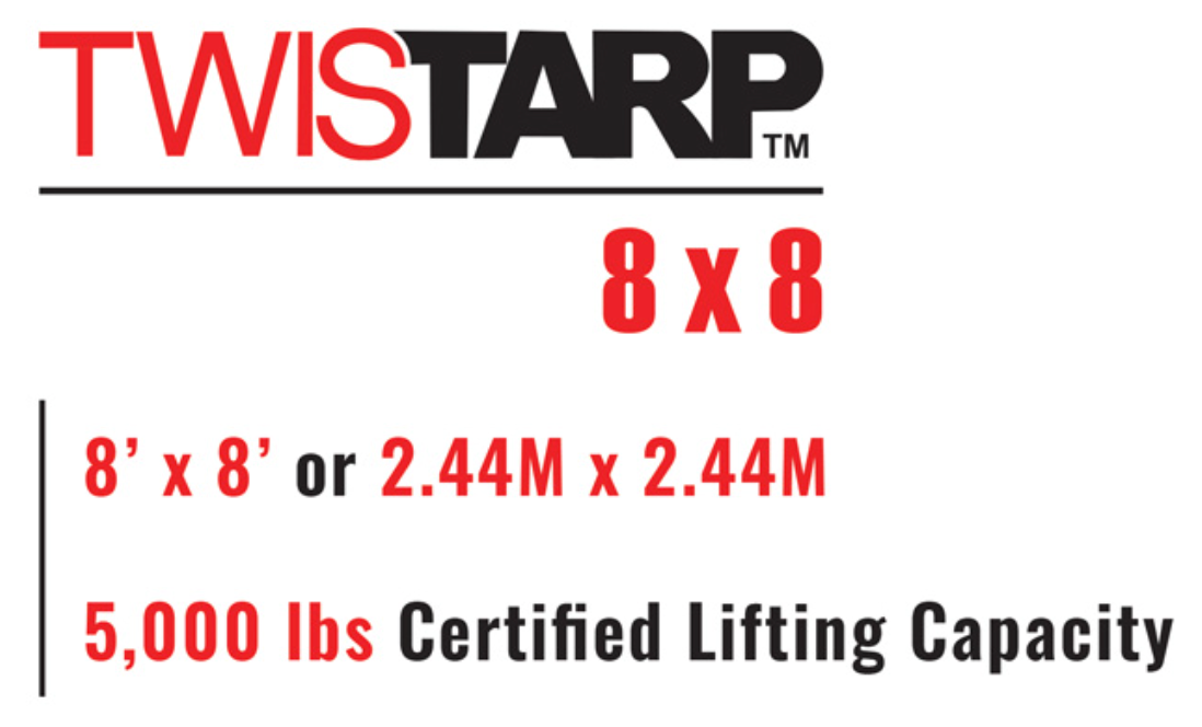 8' x 8' Dirt Lifting Tarp