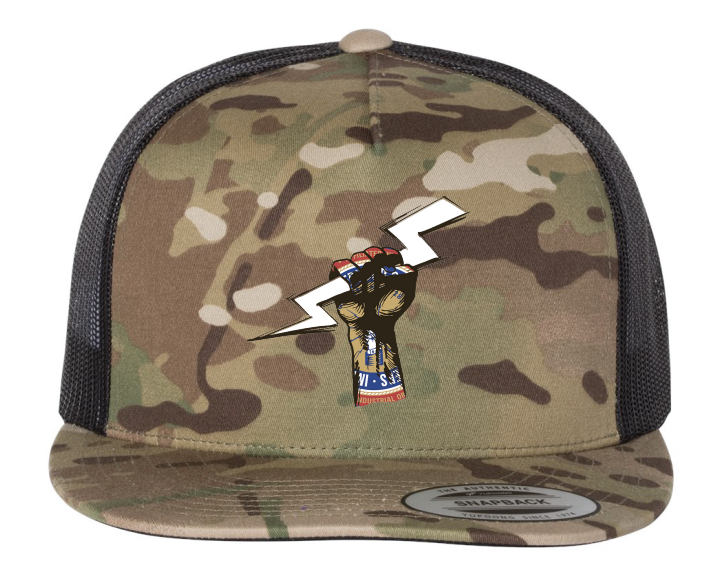 Load image into Gallery viewer, Brotherhood Green Camo Trucker
