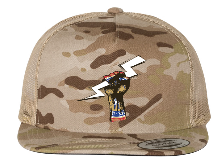 Load image into Gallery viewer, Brotherhood Tan Camo Trucker
