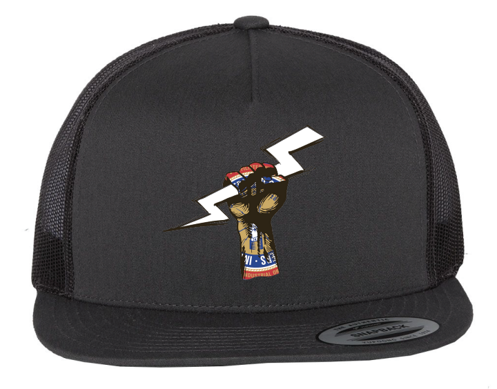 Load image into Gallery viewer, Brotherhood Black Trucker
