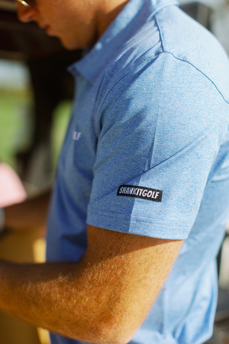 Load image into Gallery viewer, Blue Plain Jane Polo
