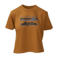 SKYLINE CROP TEE - Clay / XXL