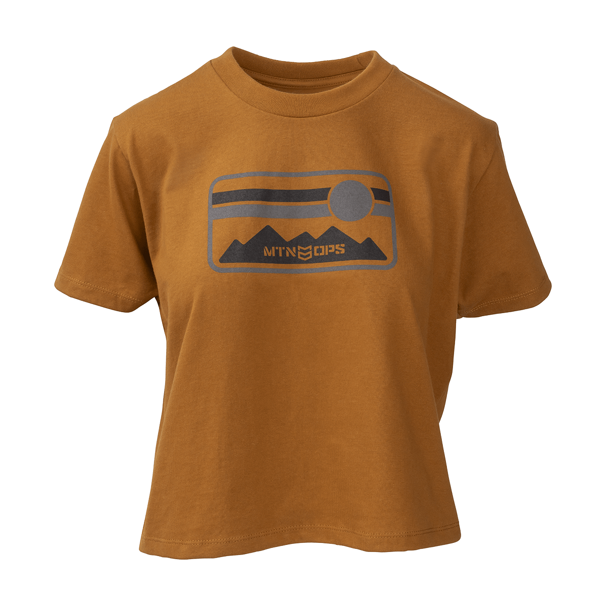 SKYLINE CROP TEE - Clay / XXL