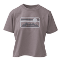 SKYLINE CROP TEE - Mauve / XXL