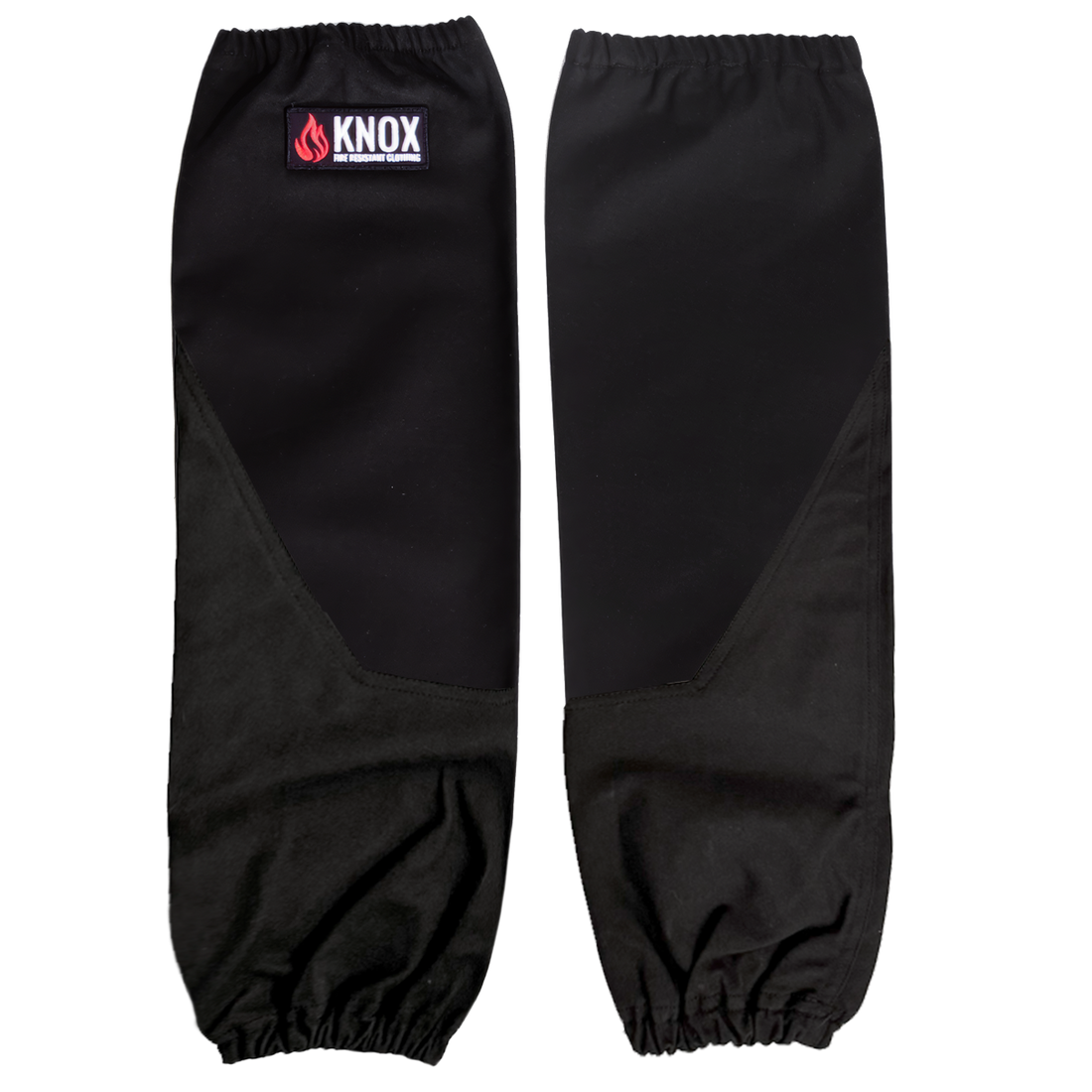 Knox Split Leather FR Welding Sleeves (Black)