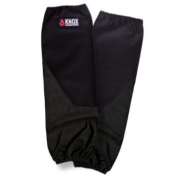 Knox Split Leather FR Welding Sleeves (Black)