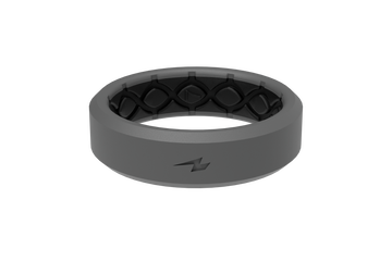 Zeus Storm Grey Thin Ring