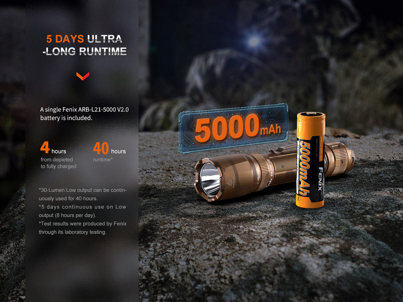 Load image into Gallery viewer, UE Tactical LED Flashlight - 2800 Lumens - TK20R
