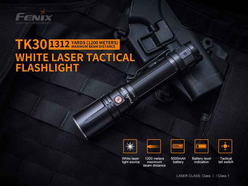 Load image into Gallery viewer, White Laser LED Flashlight - TK30
