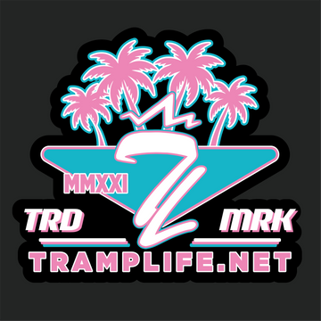 Miami Vibes Sticker 3 inches wide