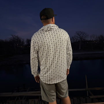 Trucks & Transformers Hooded Performance Long Sleeve Shirt