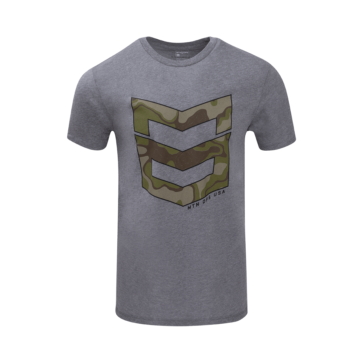 TERRAIN TEE - Heather Gray / XXL