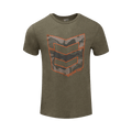 TERRAIN TEE - Heather Military / XXL