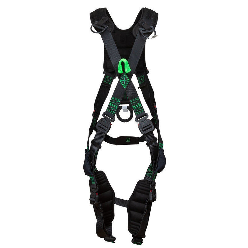 Load image into Gallery viewer, BuckOhm™ Blackout TrueFit™ X-Style Harness with Pigtail - U602P8Q11
