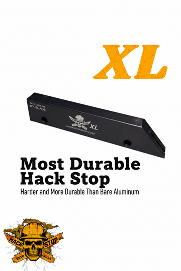 Black Anodized Hack Stop XL