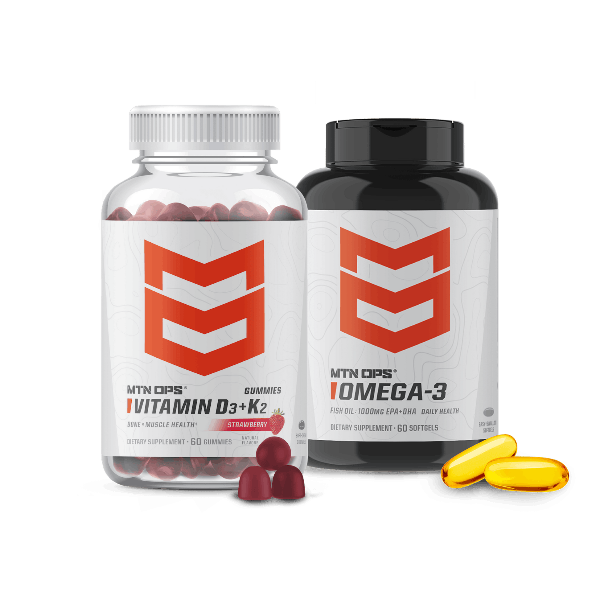 VITAMIN D3+K2 + OMEGA-3 STACK