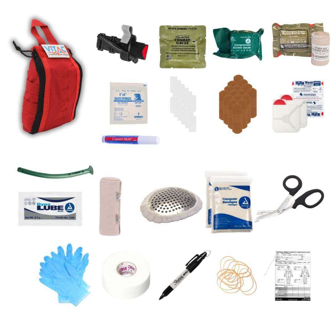 Tactical Individual First Aid Kit (IFAK) – TCCC Compliant Trauma Kit