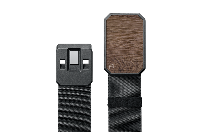 Load image into Gallery viewer, Groove Belt Walnut/Black
