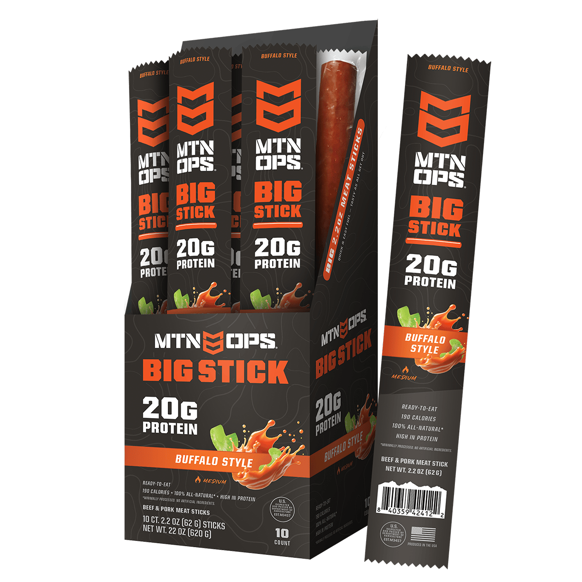 BIG STICK - Buffalo Style / 10 Count