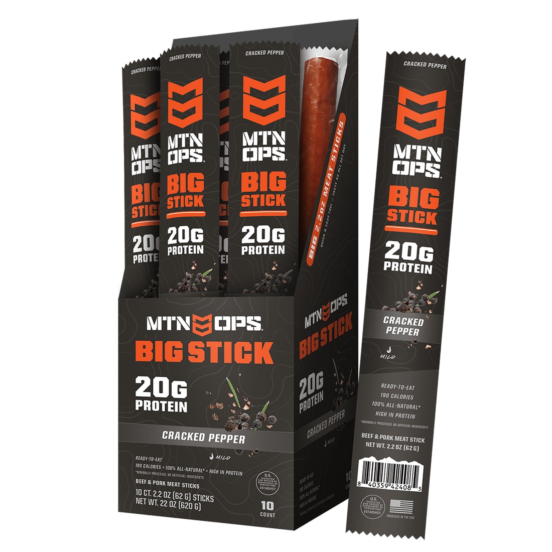 BIG STICK - Cracked Pepper / 10 Count